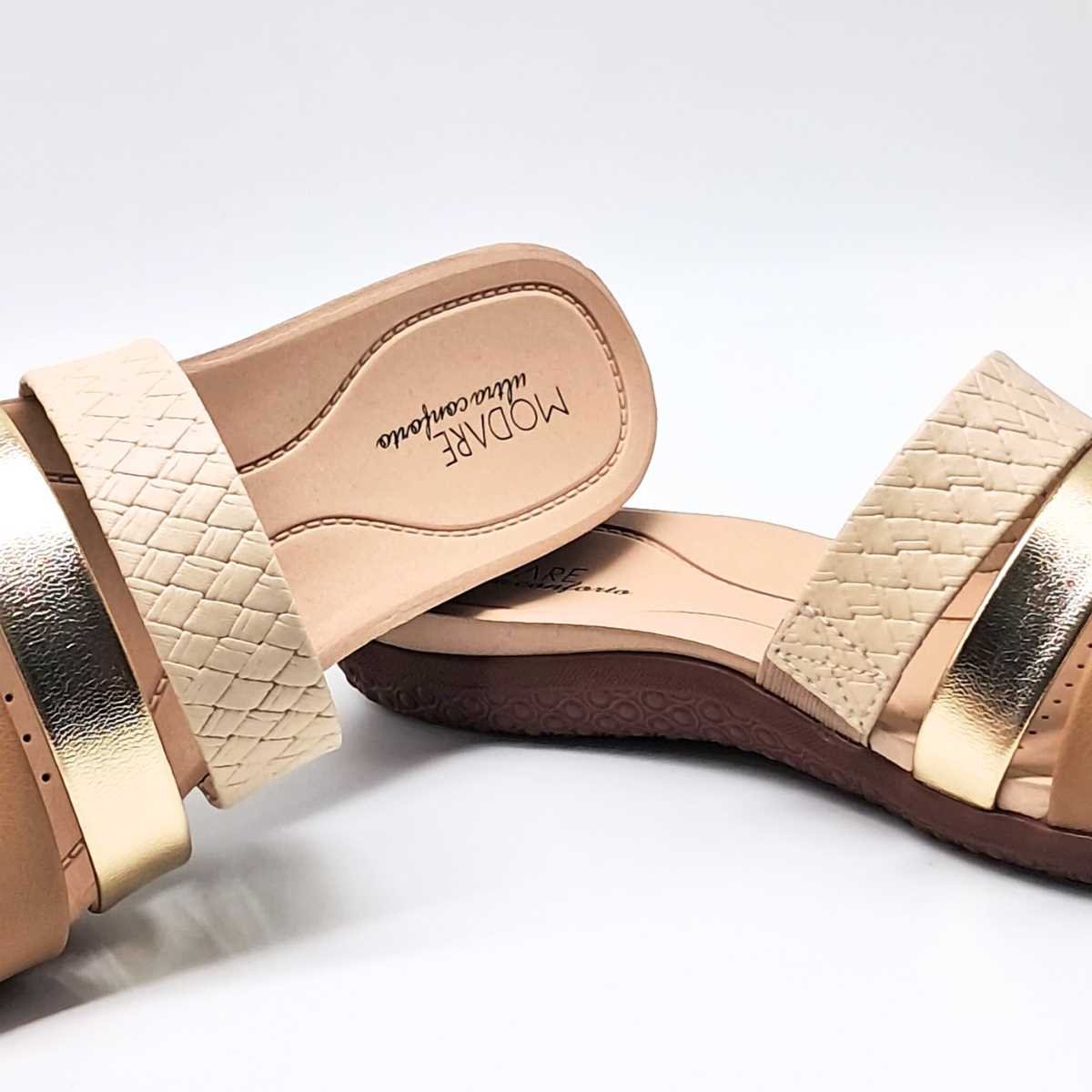 Sandália Feminino Modare Tamanco Casual Confortável 7125.200 7
