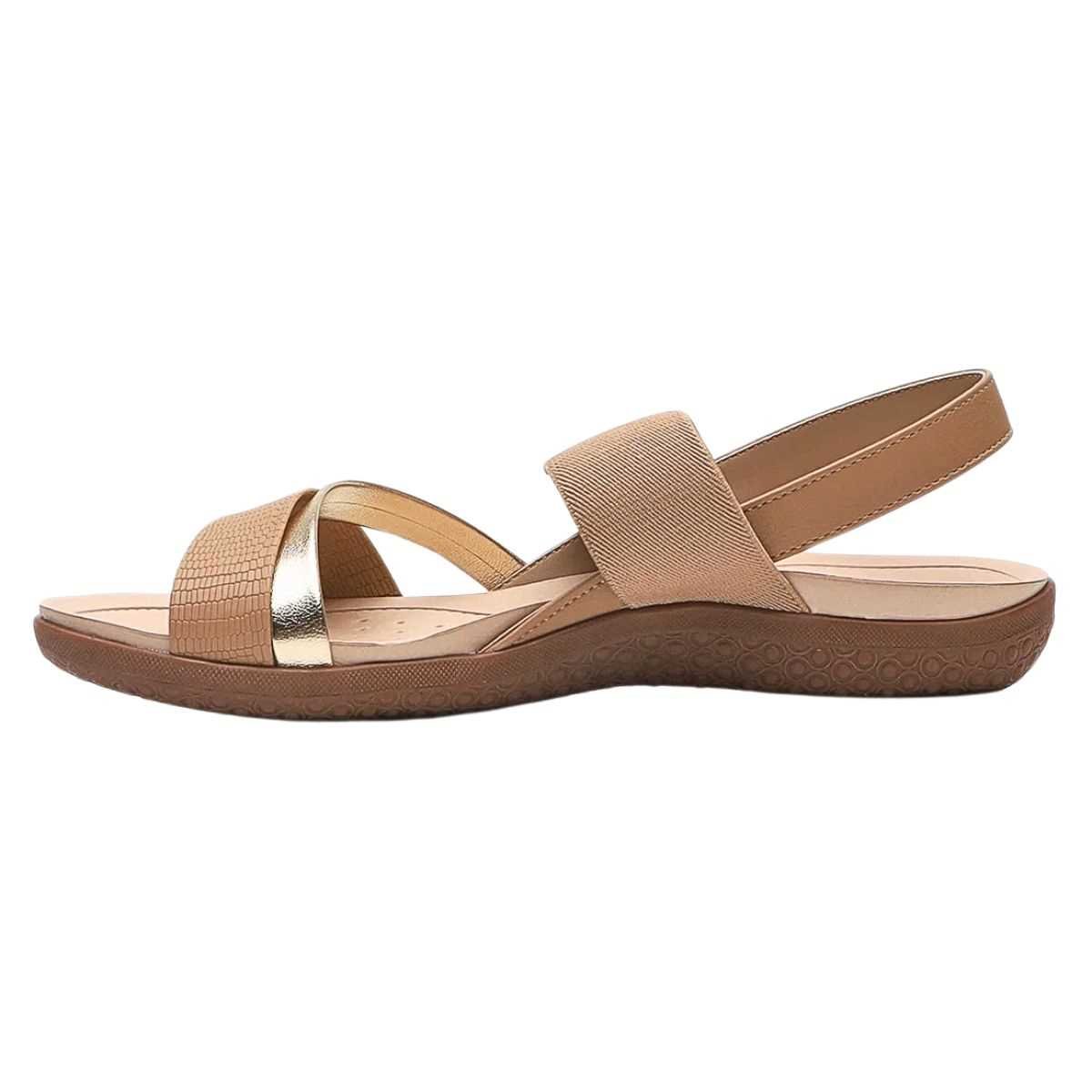 Sandália Feminina Modare Rasteira Conforto 7125.233 Marrom 6