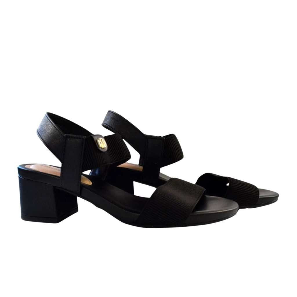 Sandália Modare Salto Bloco Calce Facil Elástico 7187.100 Preto 4