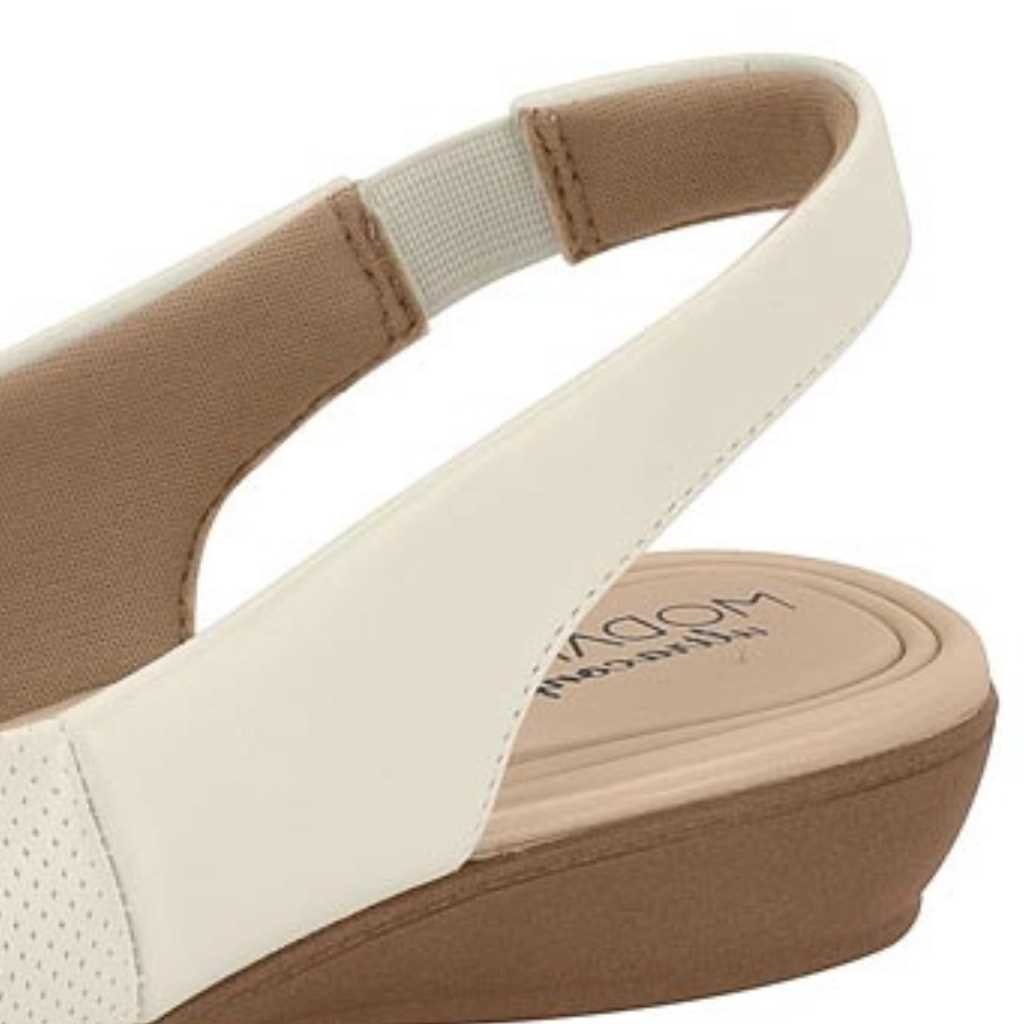 Sandália Anabela Feminino Modare 7127.253 Branco 4