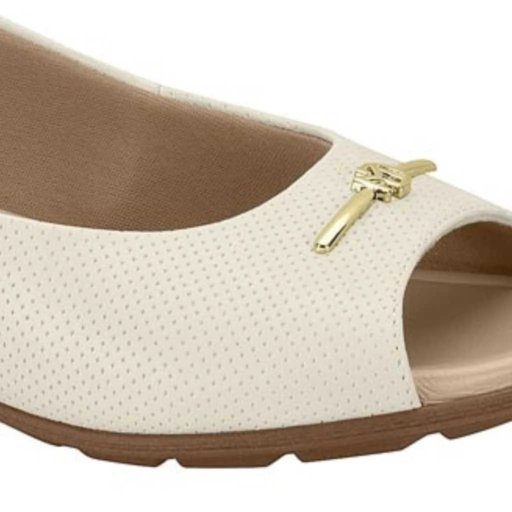 Sandália Anabela Feminino Modare 7127.253 Branco 3