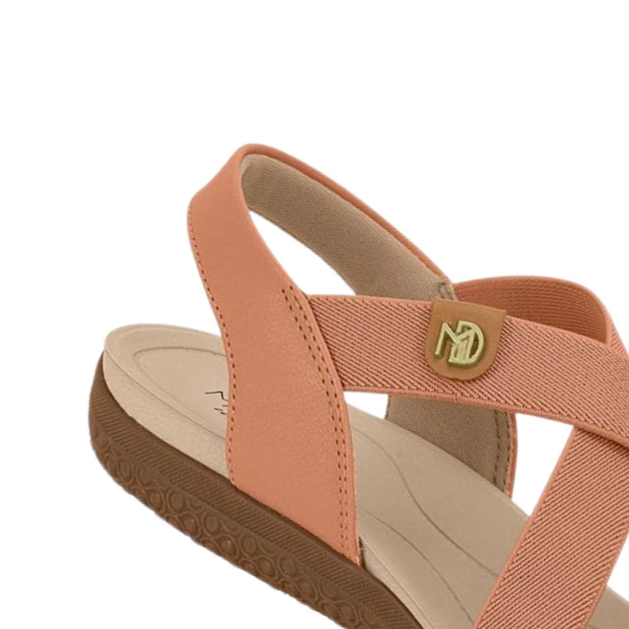 Sandália Feminina Modare Confortável Anatômica Leve 7125.249 Bege 9