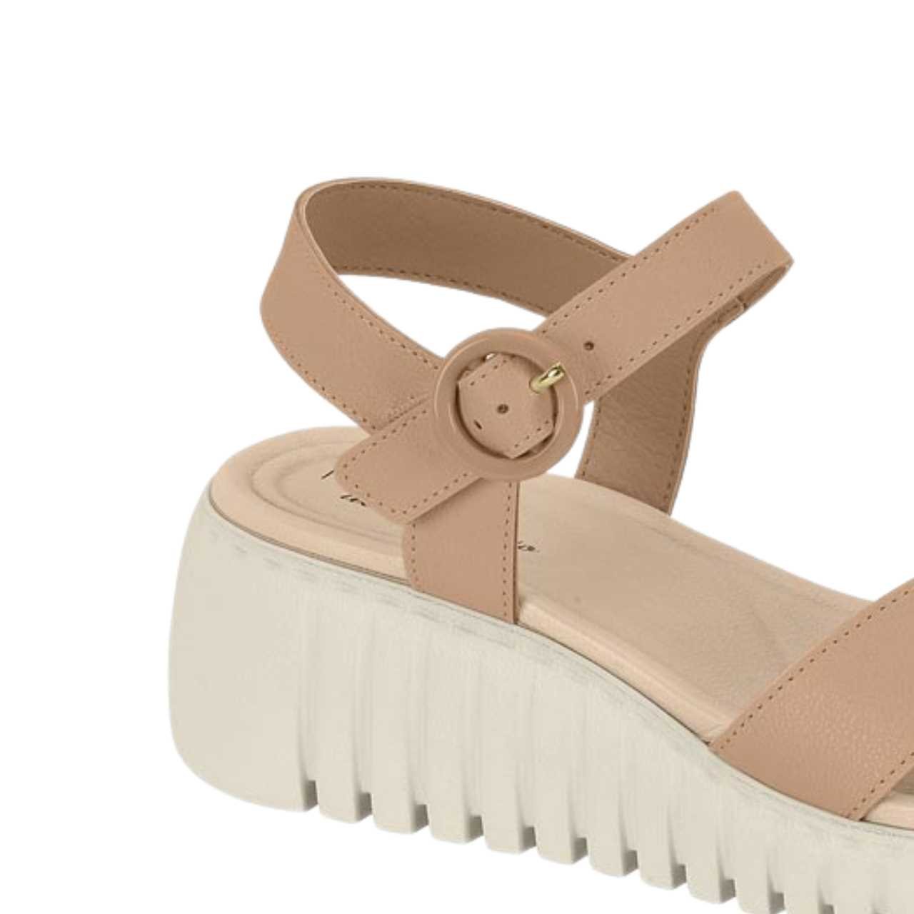 Sandália Modare Feminina Confortável Casual Leve 7197.101 Bege 5