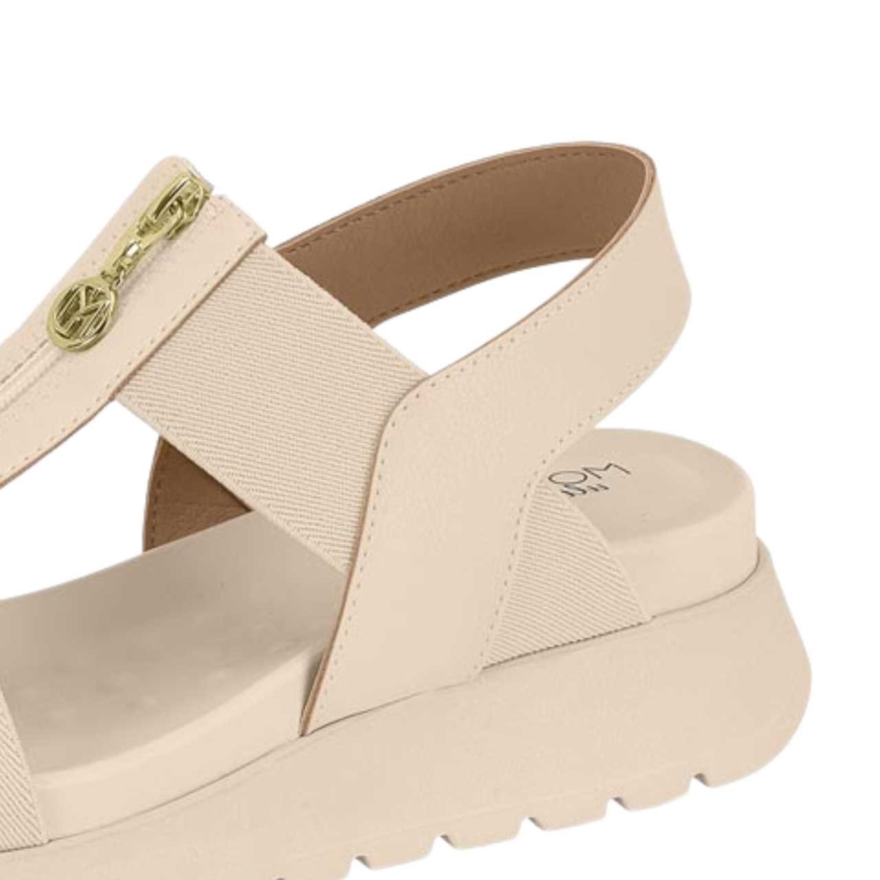 Sandália Feminina Modare Confortável Leve 7198.103 Bege 4