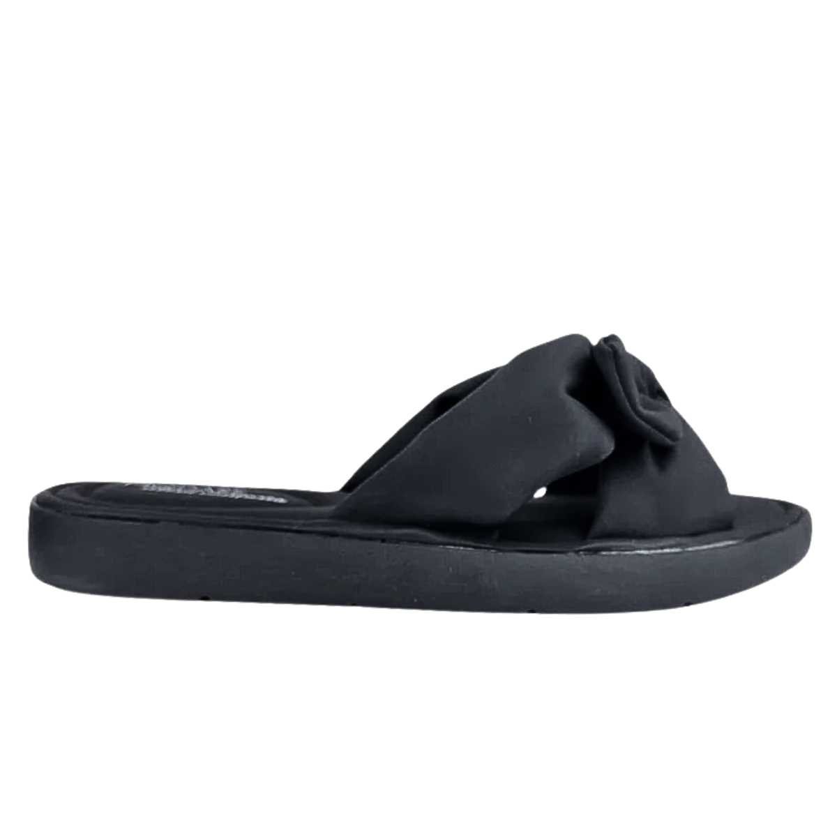 Sandália Feminina Modare Rasteira Flatform Conforto Slide 7208.101 Preto 2