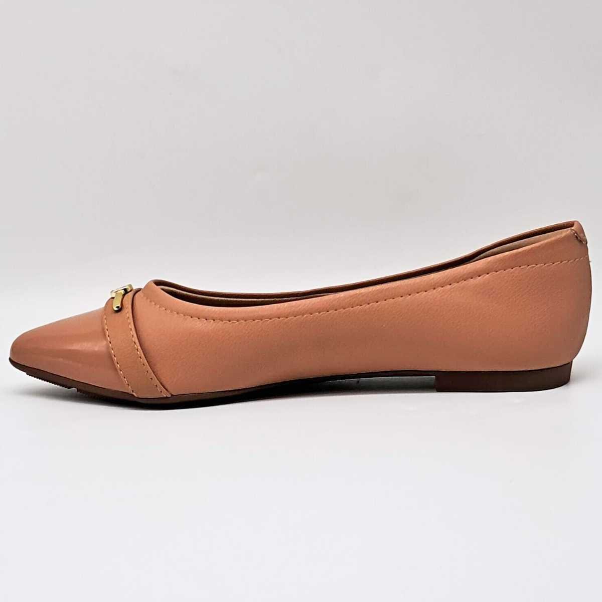 Sapatilha Feminino Modare Ultraconforto Bico Fino 7334.244 Bege 3