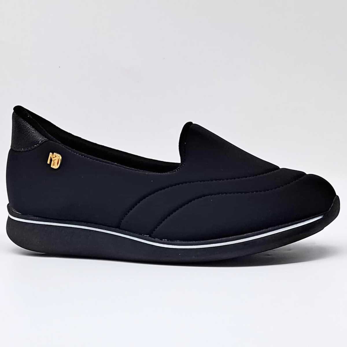Tênis Feminino Modare Slip On Casual Ultraconforto 7358.222 Preto 2