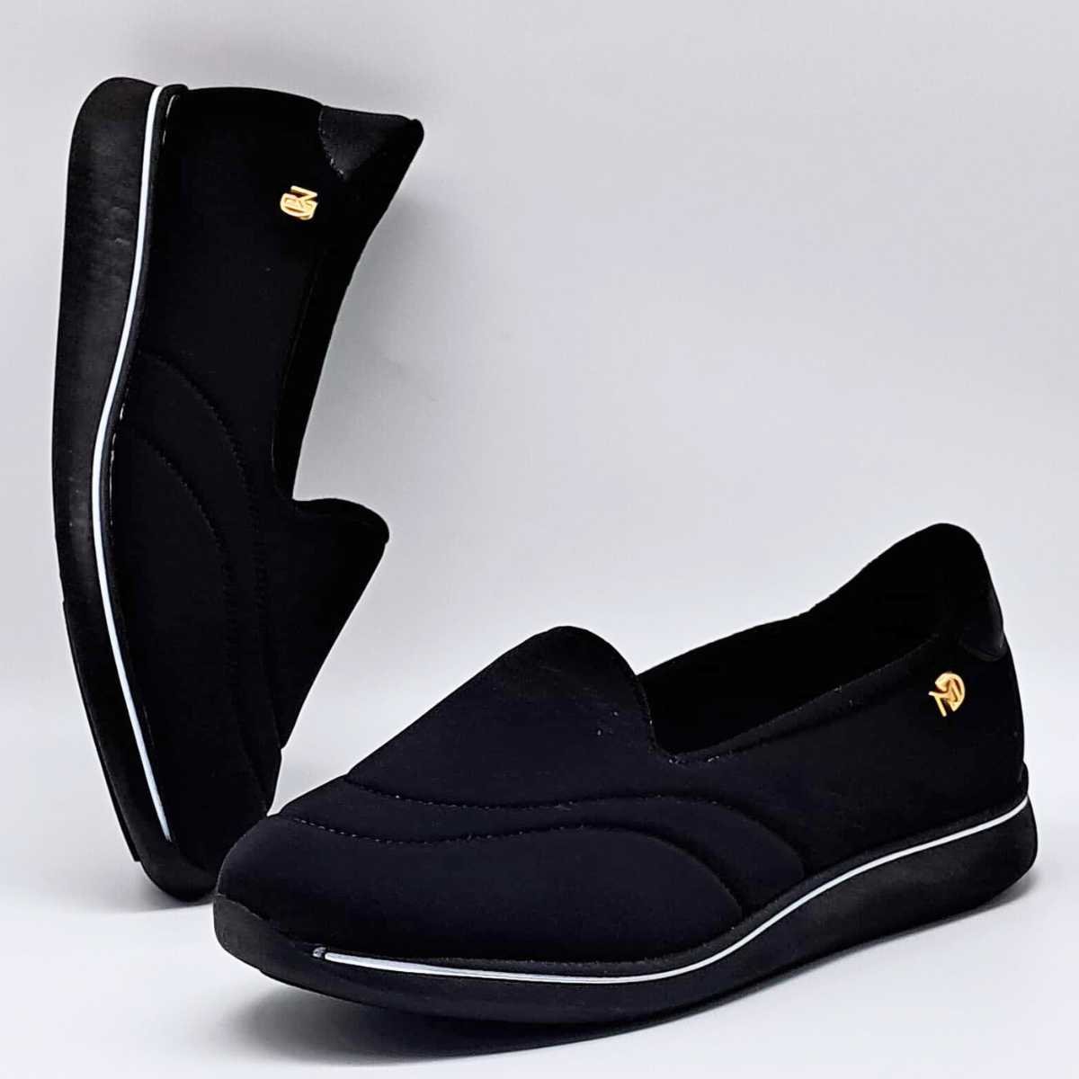 Tênis Feminino Modare Slip On Casual Ultraconforto 7358.222 Preto 5
