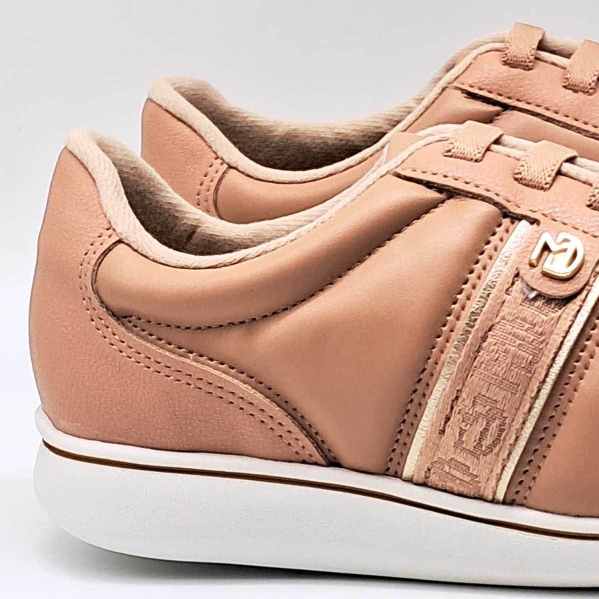 Tênis Feminino Modare Casual Cadarço Elástico Confy 7358.233 Bege 5