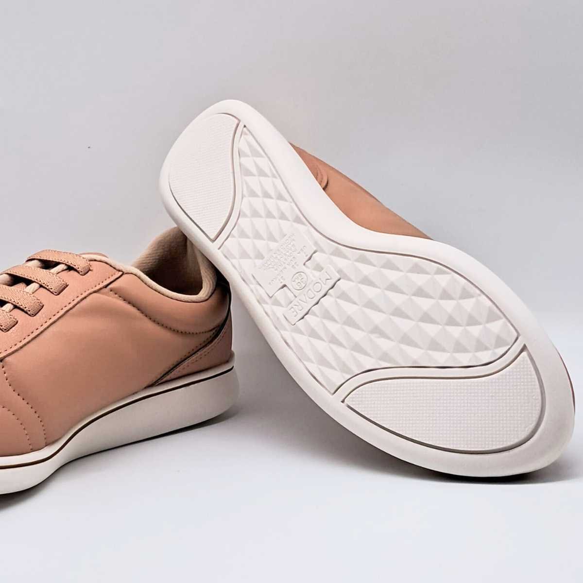 Tênis Feminino Modare Casual Cadarço Elástico Confy 7358.233 Bege 6