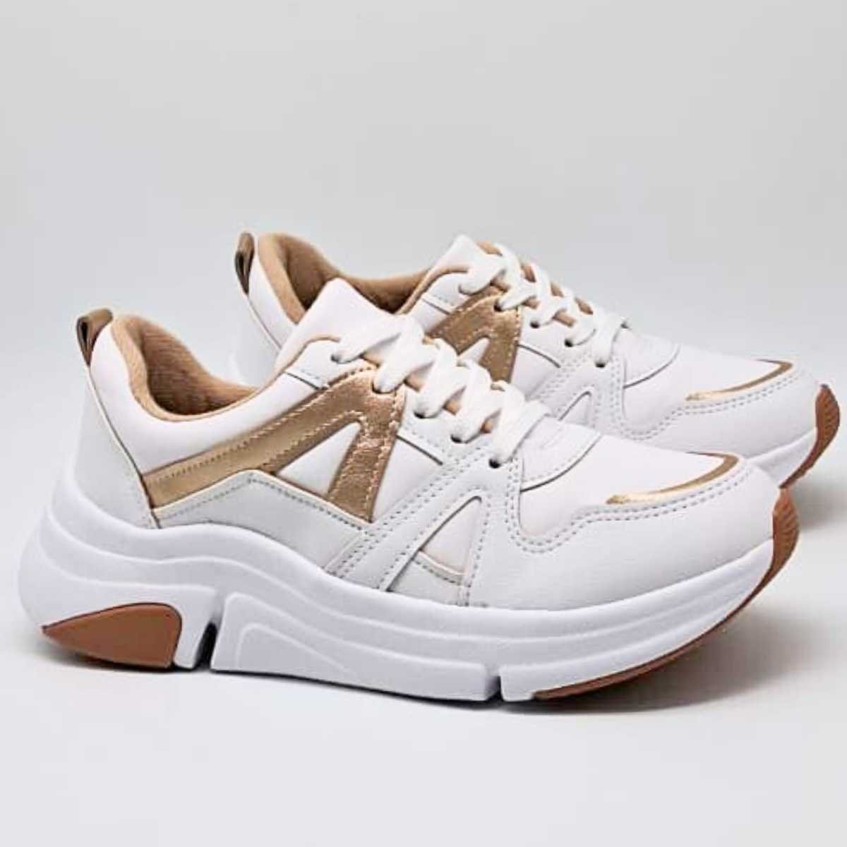 Tênis Feminino Modare Jogging Casual Confy Estiloso 7401.102 Branco 4