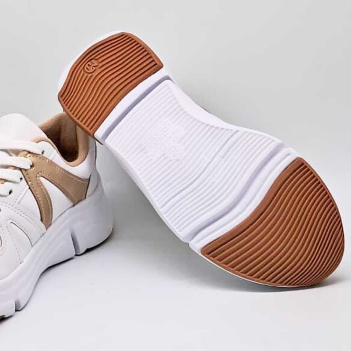 Tênis Feminino Modare Jogging Casual Confy Estiloso 7401.102 Branco 7