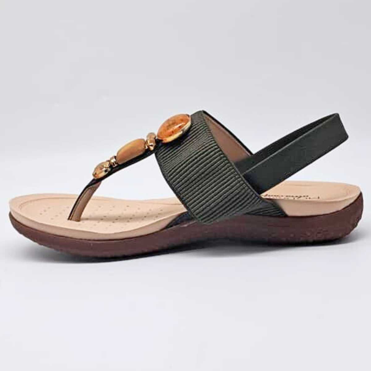 Sandália Feminina Modare Calce Fácil Estilo Conforto 7125.247 Verde 2