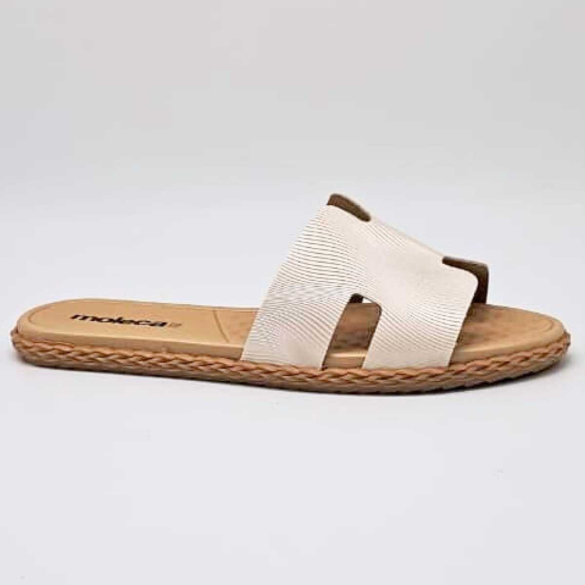 Sandália Feminina Moleca Rasteirinha Leve Casual 5452.253