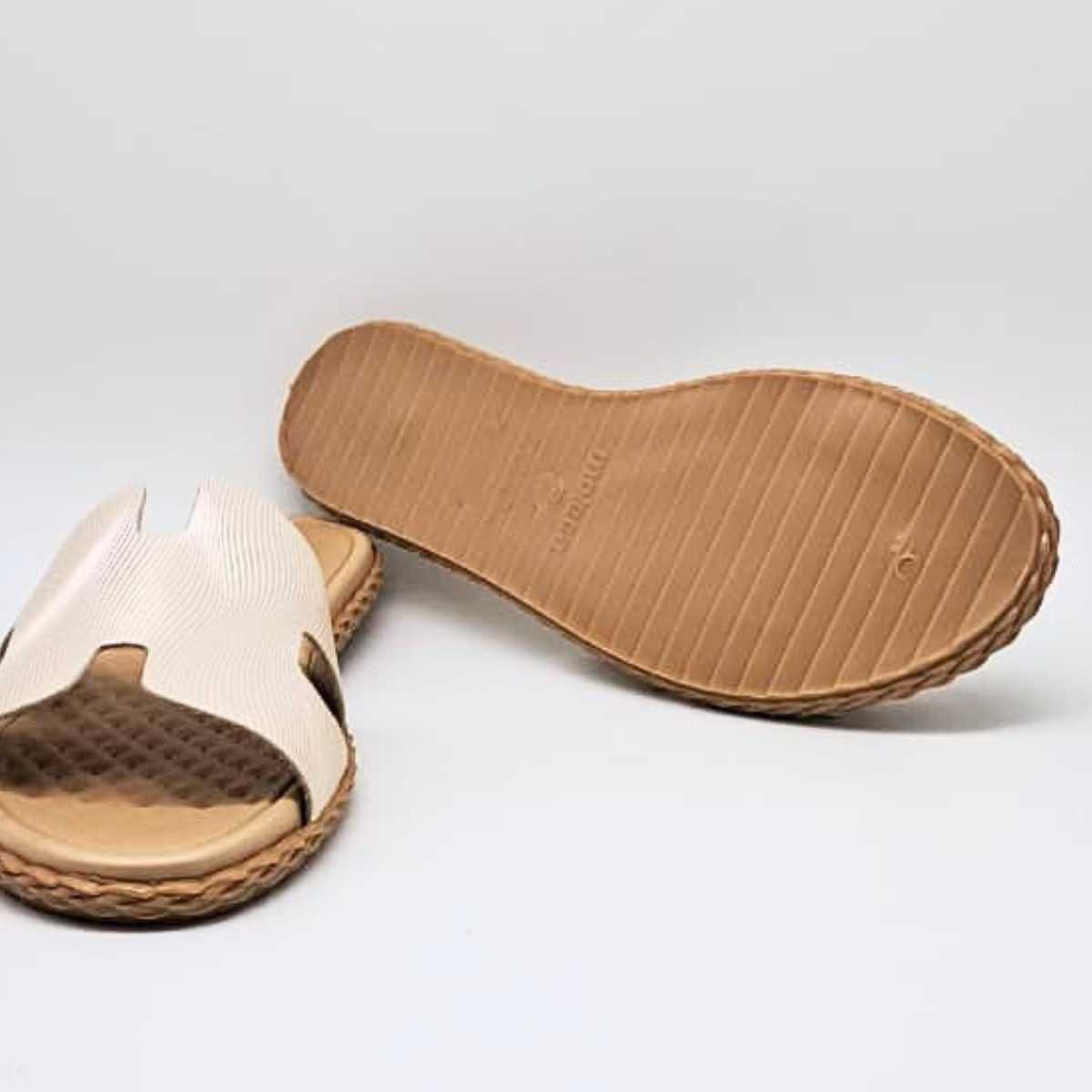 Sandália Feminina Moleca Rasteirinha Leve Casual 5452.253 Branco 6