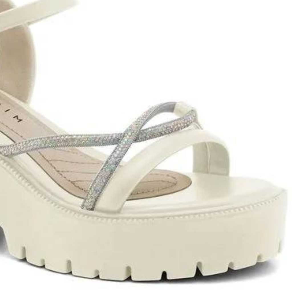 Sandália Ramarim Sola Tratorada Feminino 24-54202 Branco 5