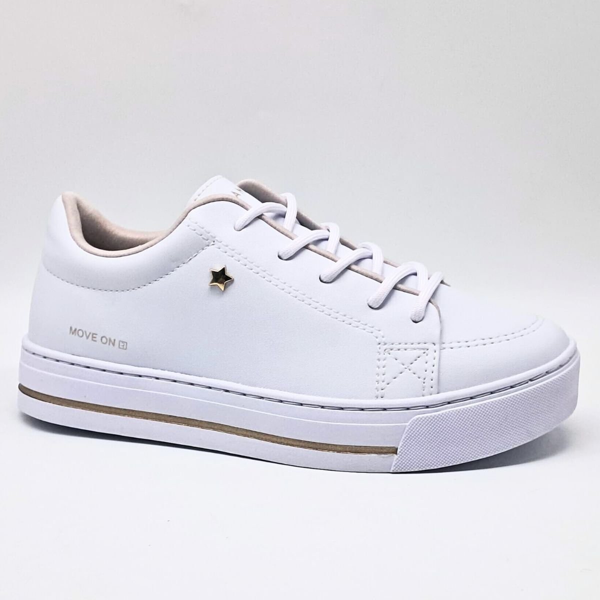 Tênis Ramarim Casual Coração Feminino 24-93205 Branco 2