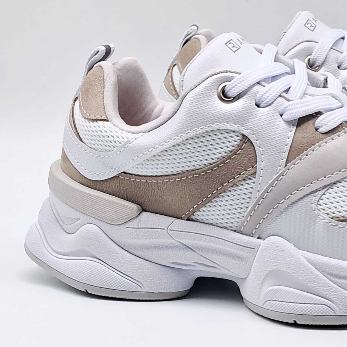 Tênis Feminino Ramarim New Jogging Estilo Confy 25-90101 Gelo 5