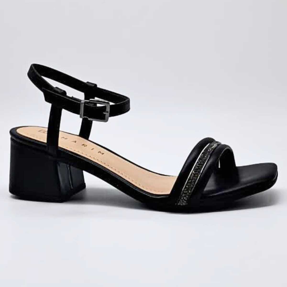 Sandália Feminina Ramarim Salto Baixo Conforto 25-30202