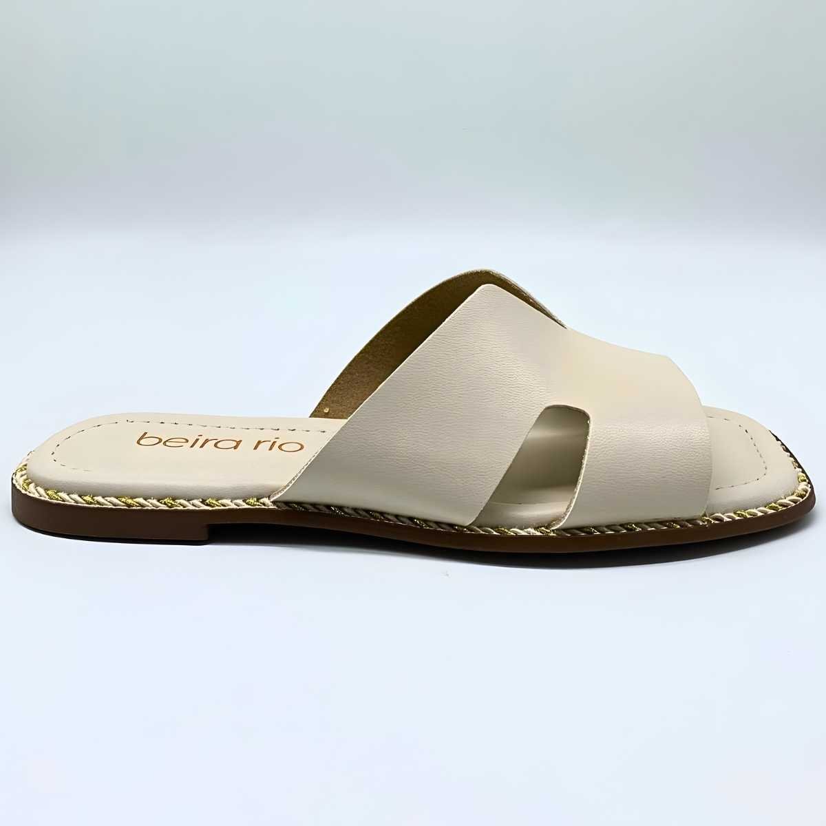 Sandália Feminina Beira Rio Tachas Estilo Conforto 8506.206