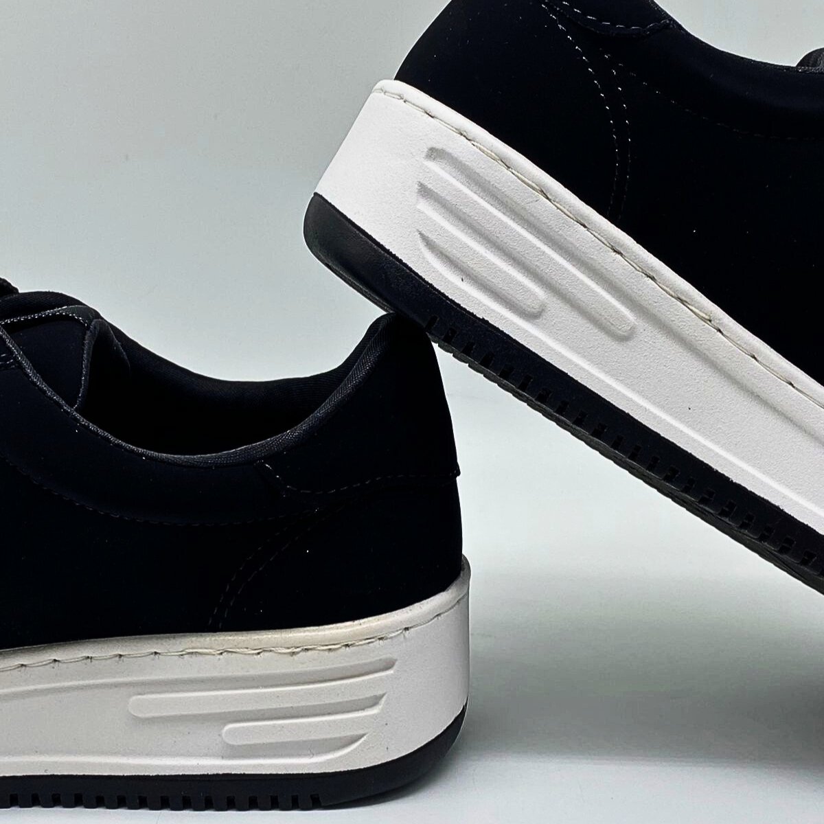 Tênis Feminino Via Marte Casual Sola Alta Conforto 065-001 Preto 7