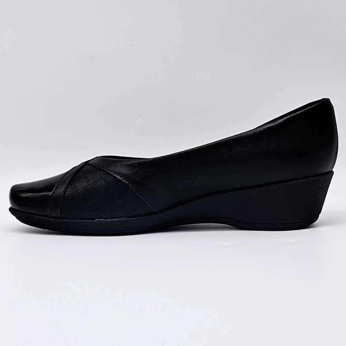Sapatilha Feminino Piccadilly Anabela Casual Social 143243 Preto 2
