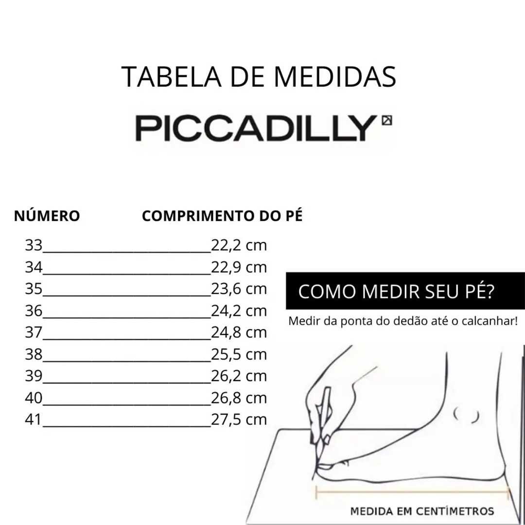 Sapatilha Feminino Piccadilly Anabela Casual Social 143243 Preto 7
