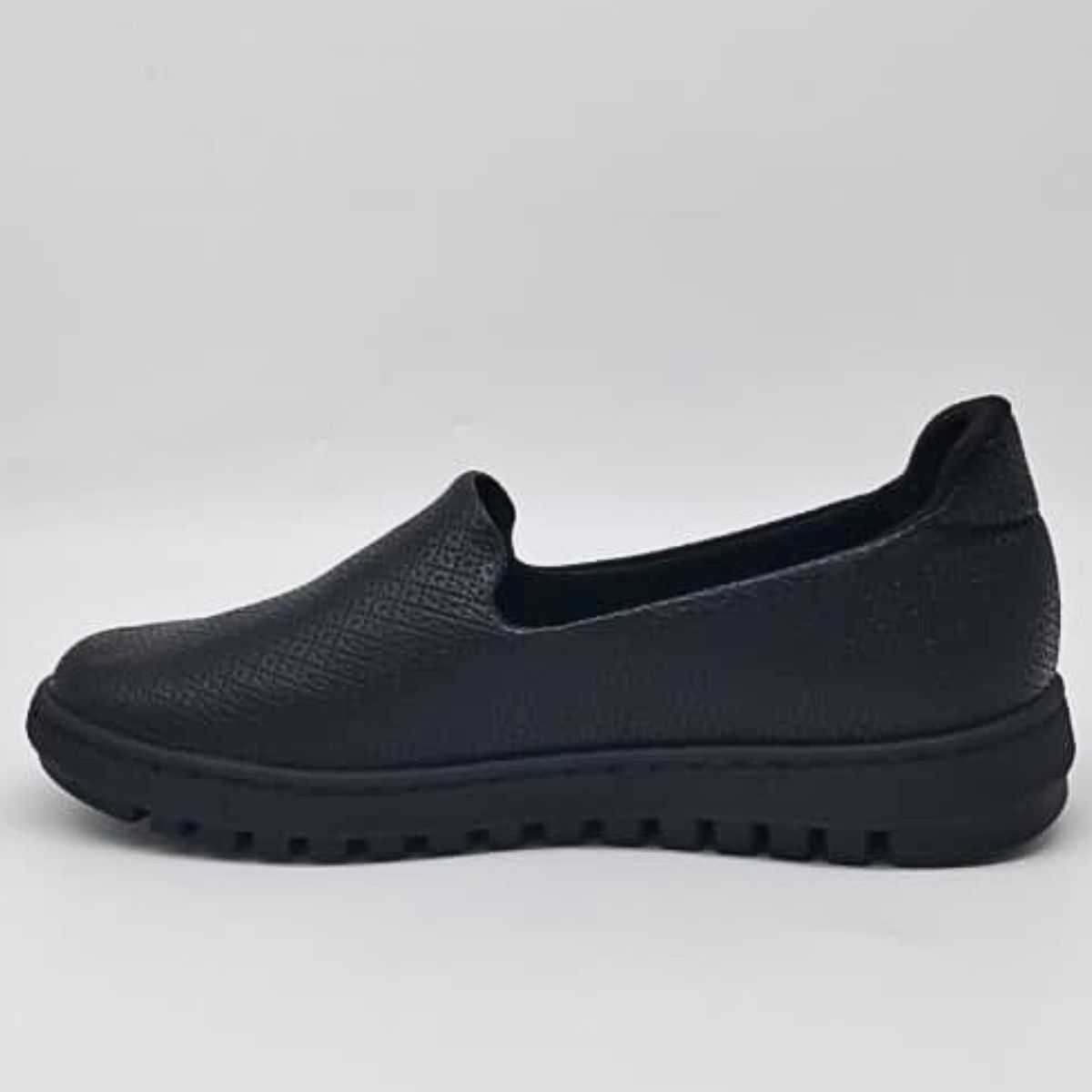 Tênis Feminino Piccadilly Slip On Calce Fácil Confy 937001 Preto 2