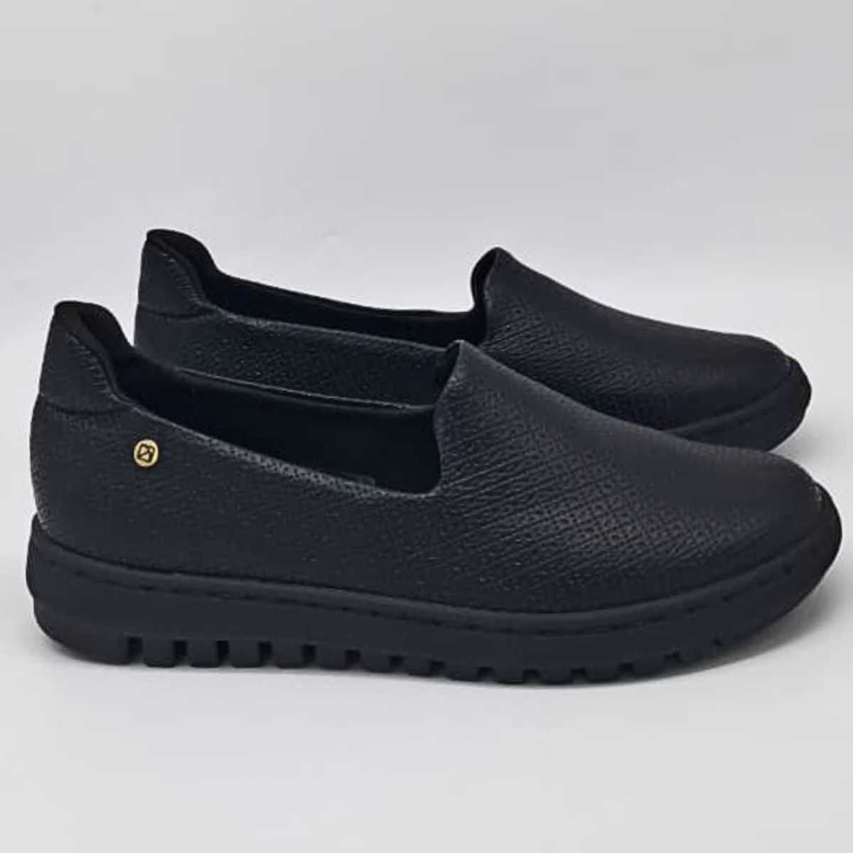 Tênis Feminino Piccadilly Slip On Calce Fácil Confy 937001 Preto 3