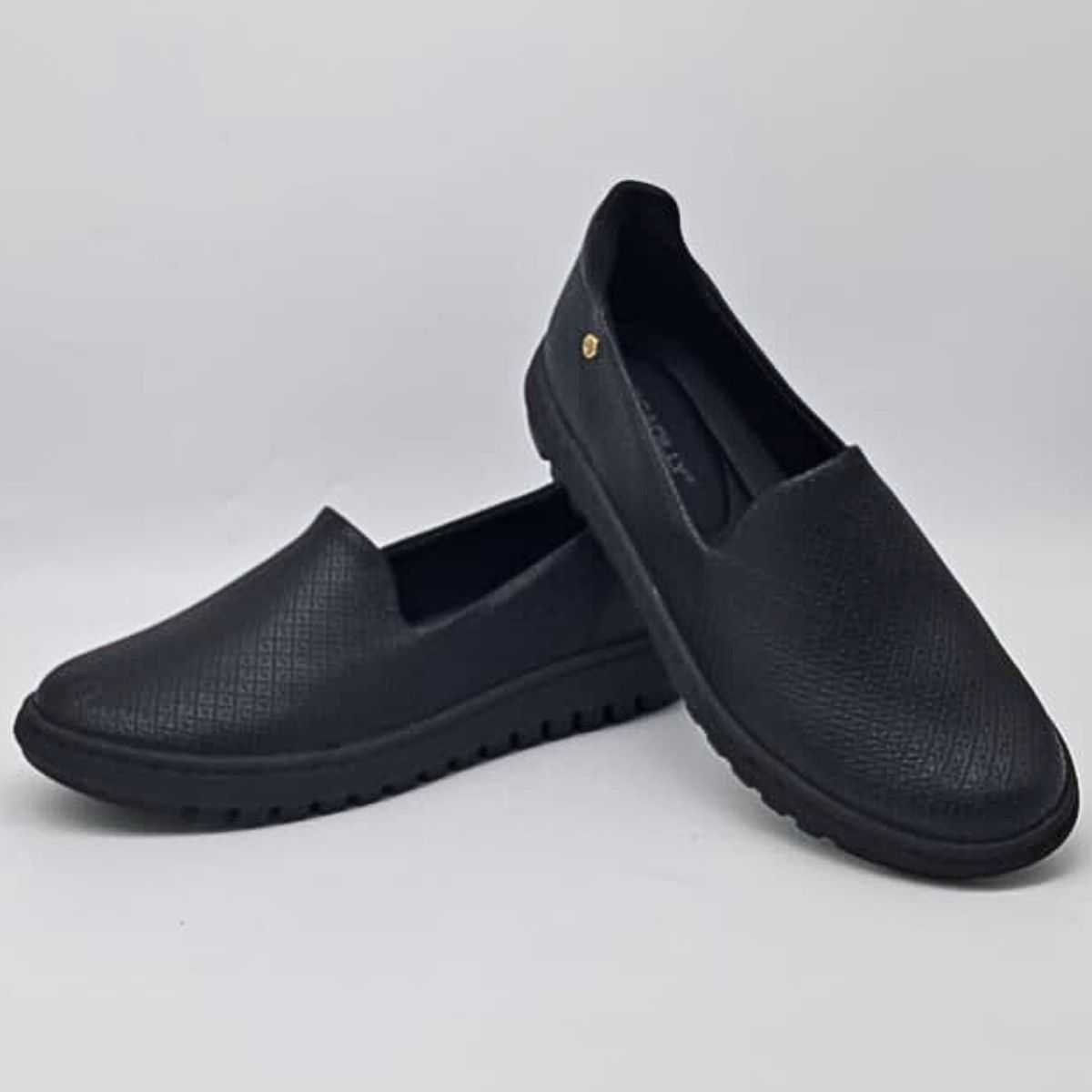 Tênis Feminino Piccadilly Slip On Calce Fácil Confy 937001 Preto 4