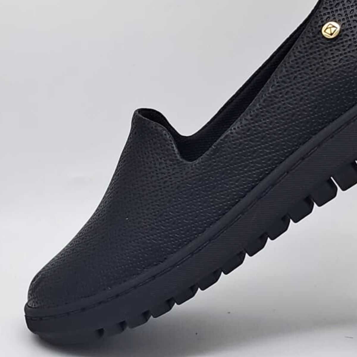 Tênis Feminino Piccadilly Slip On Calce Fácil Confy 937001 Preto 6