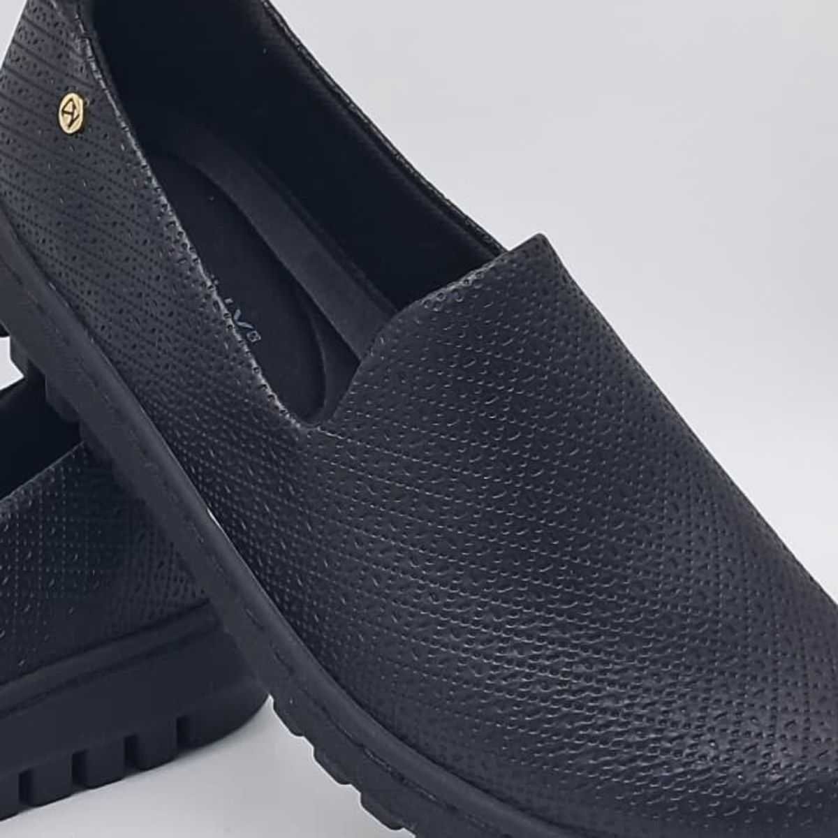 Tênis Feminino Piccadilly Slip On Calce Fácil Confy 937001 Preto 8