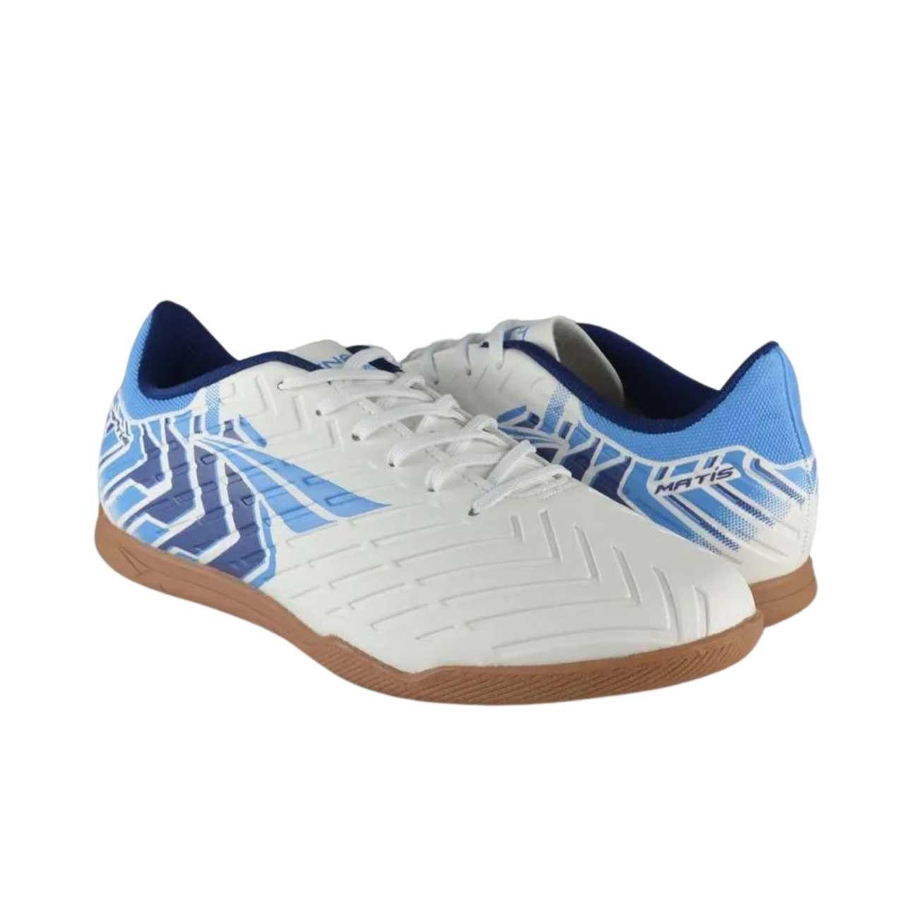 Chuteira Penalty De Futsal Matis Y-3 Menino 124280 Branco/Azul 5