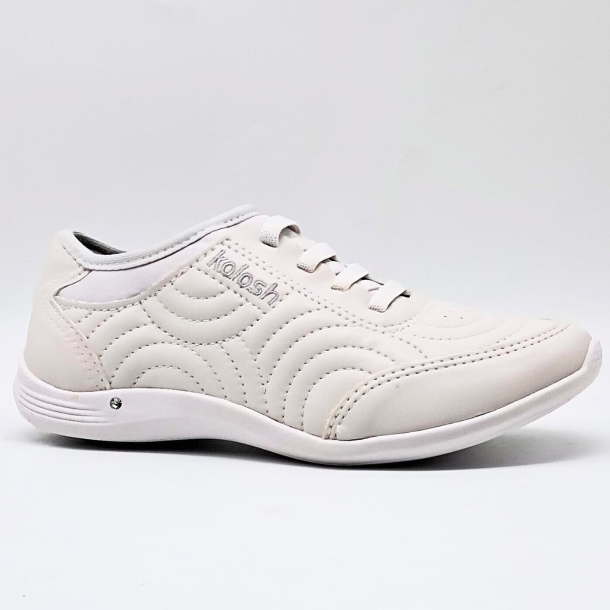Tênis Feminino Kolosh Casual Calce Facil Estilo Conforto C3183 Branco 2