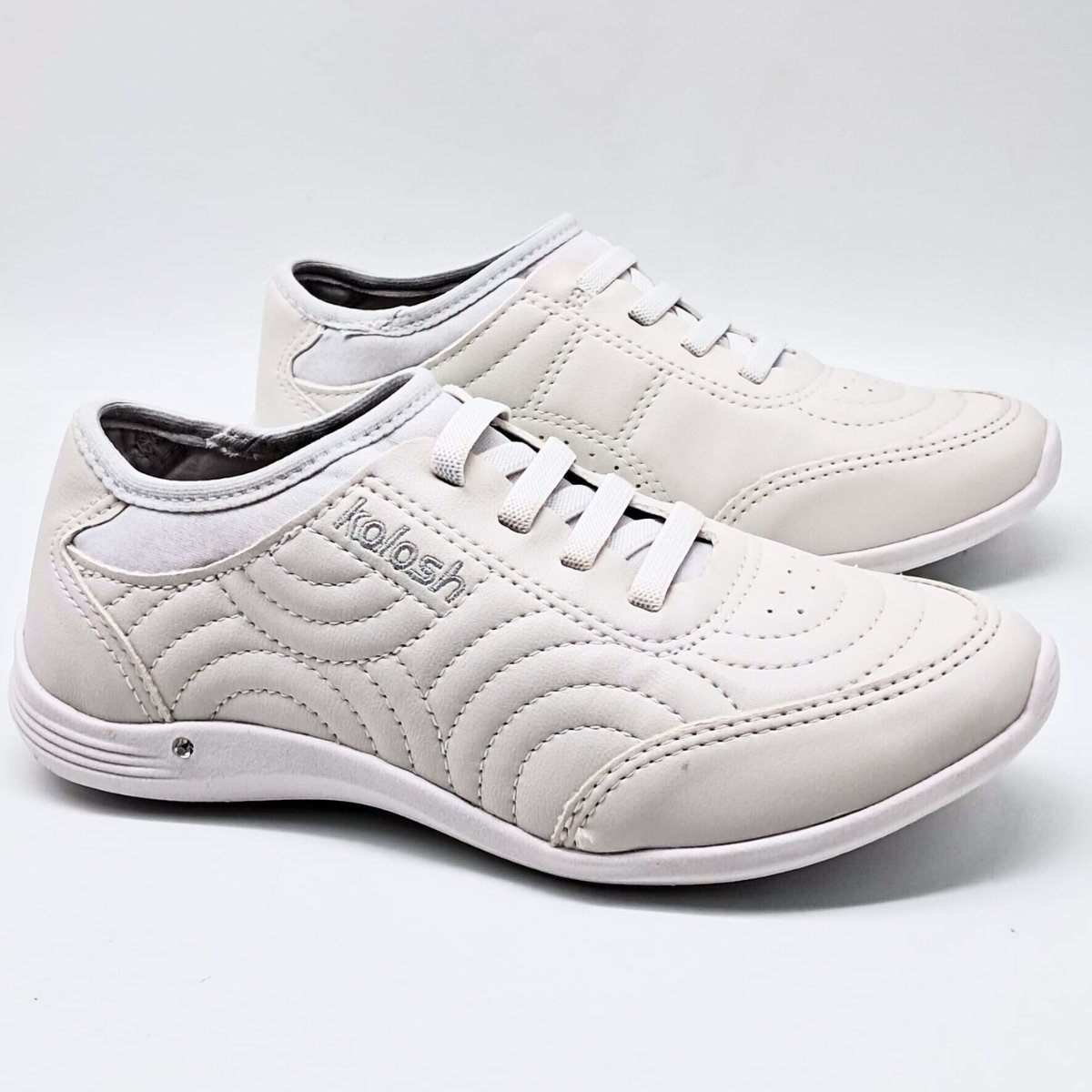 Tênis Feminino Kolosh Casual Calce Facil Estilo Conforto C3183 Branco 4