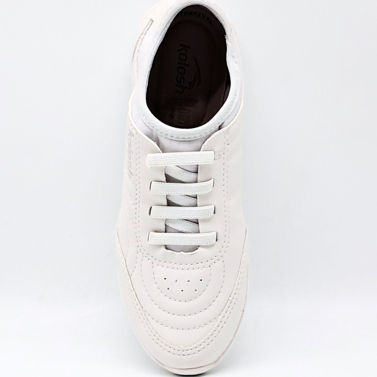Tênis Feminino Kolosh Casual Calce Facil Estilo Conforto C3183 Branco 8