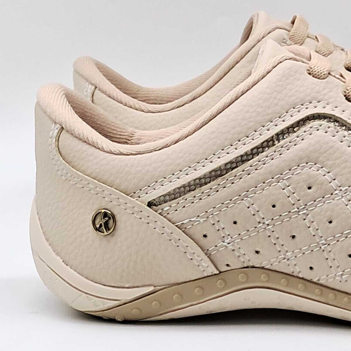 Tênis Feminino Kolosh Casual Conforto Elástico C1299a Bege 4