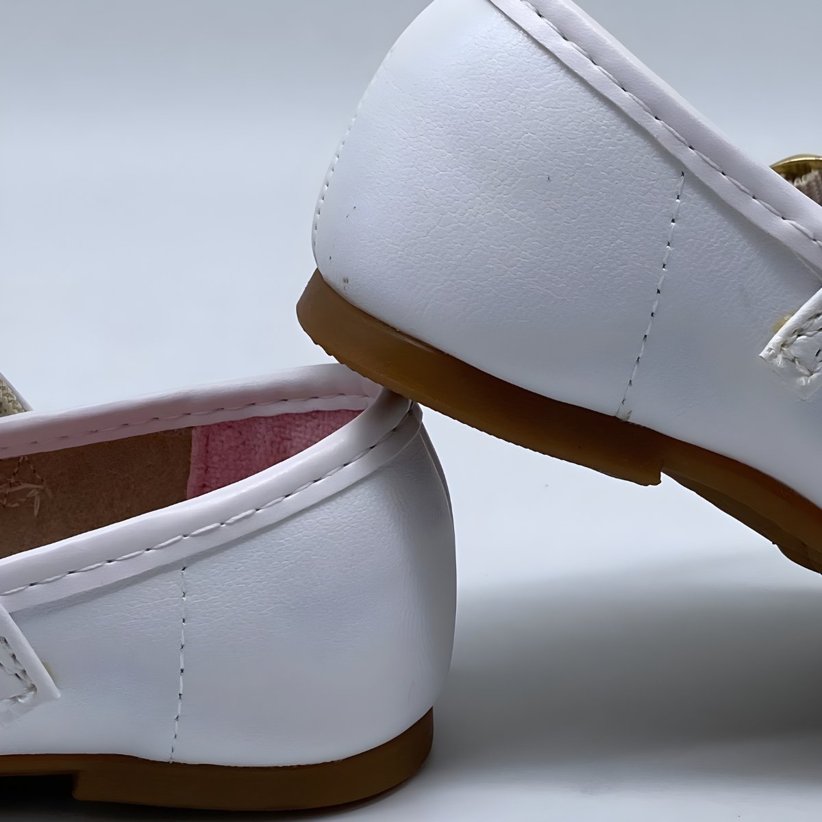 Sapatilha Bebê Molekinha Boneca Verniz Estilo Confy 2106.1041 Branco 6