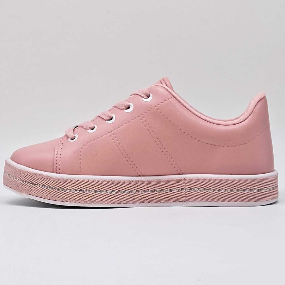 Tênis Infantil Molekinha Meninas Casual Multi Color 2520.320 Rosa 2