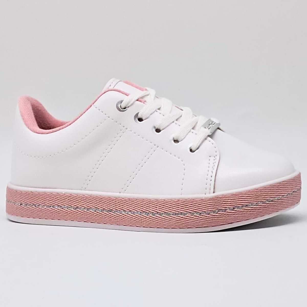 Tênis Infantil Molekinha Meninas Casual Multi Color 2520.320