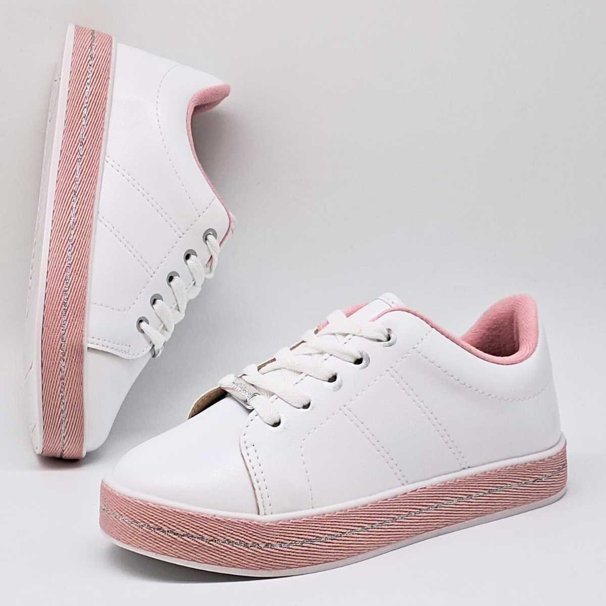 Tênis Infantil Molekinha Meninas Casual Multi Color 2520.320 Branco 3