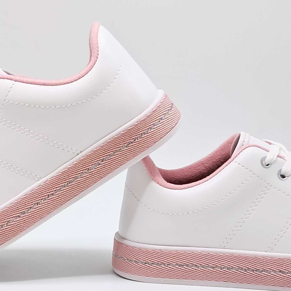 Tênis Infantil Molekinha Meninas Casual Multi Color 2520.320 Branco 5