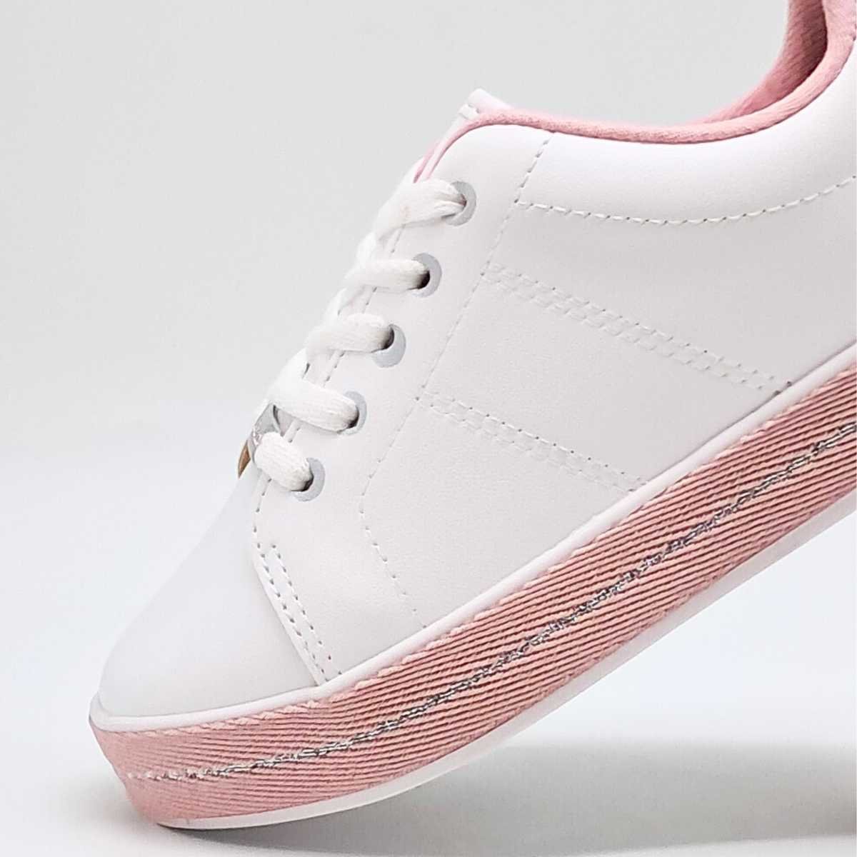 Tênis Infantil Molekinha Meninas Casual Multi Color 2520.320 Branco 6