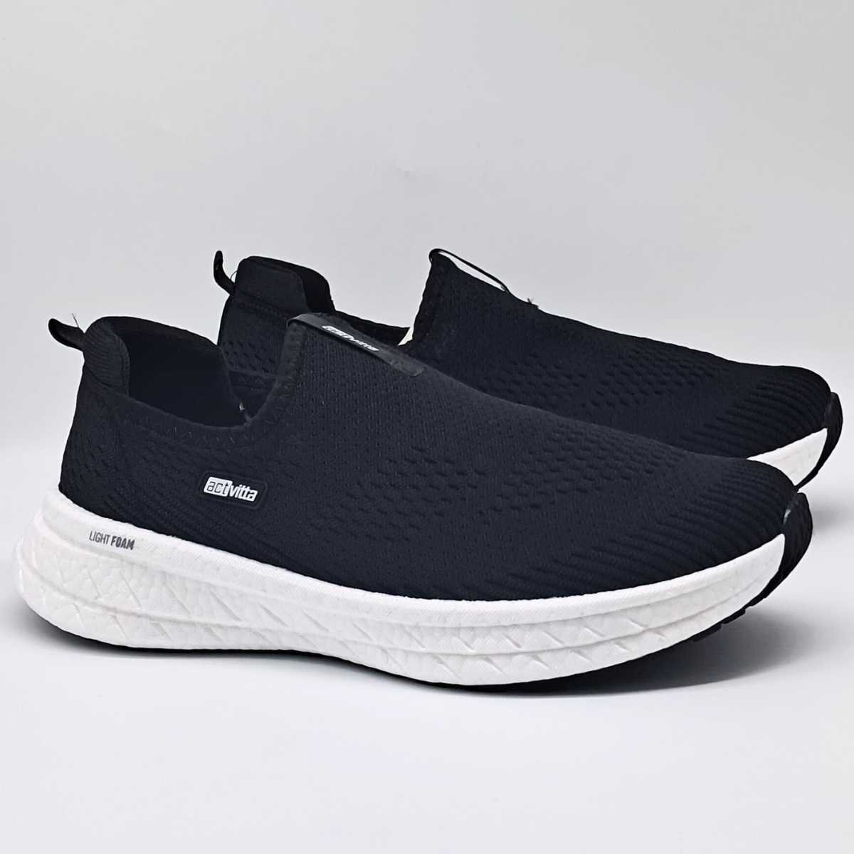 Tênis Masculino Actvitta Calce Facíl Esportivo 4931.103 Preto 4