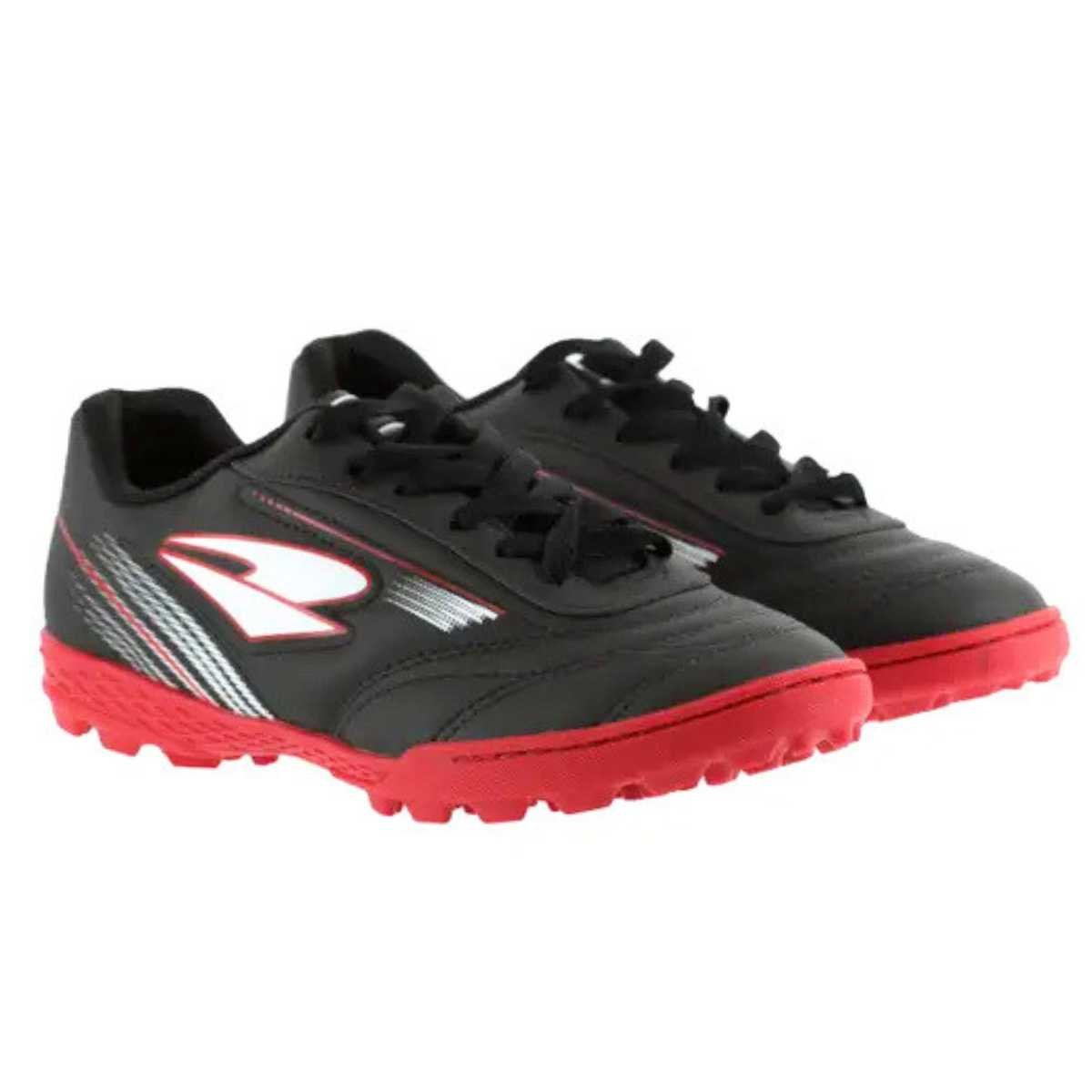 Chuteira Masculino Dray Society Esporte Conforto 324 Preto/Vermelho 3