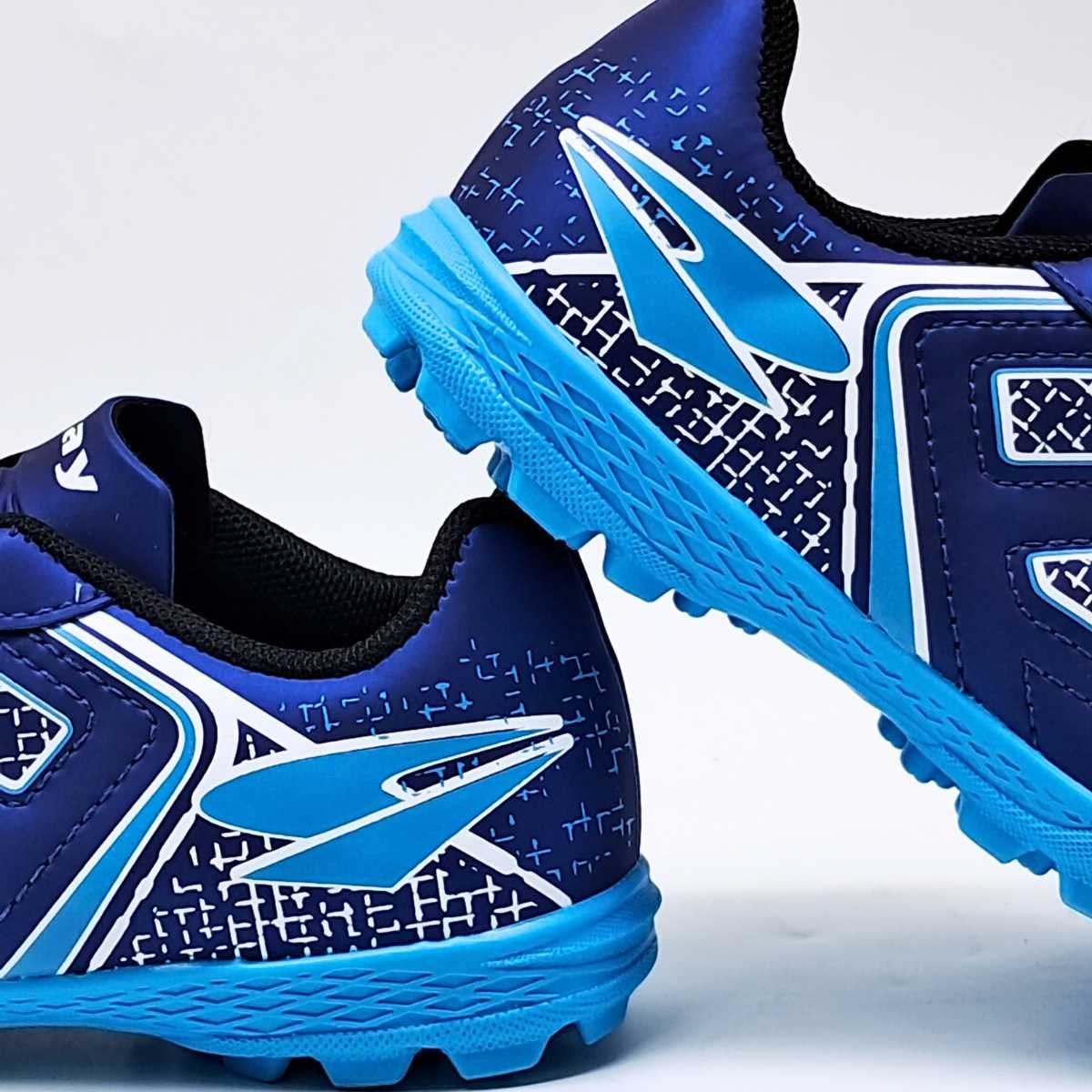 Chuteira Society Juvenil Dray Menino Societ Resistente 305 Azul 5