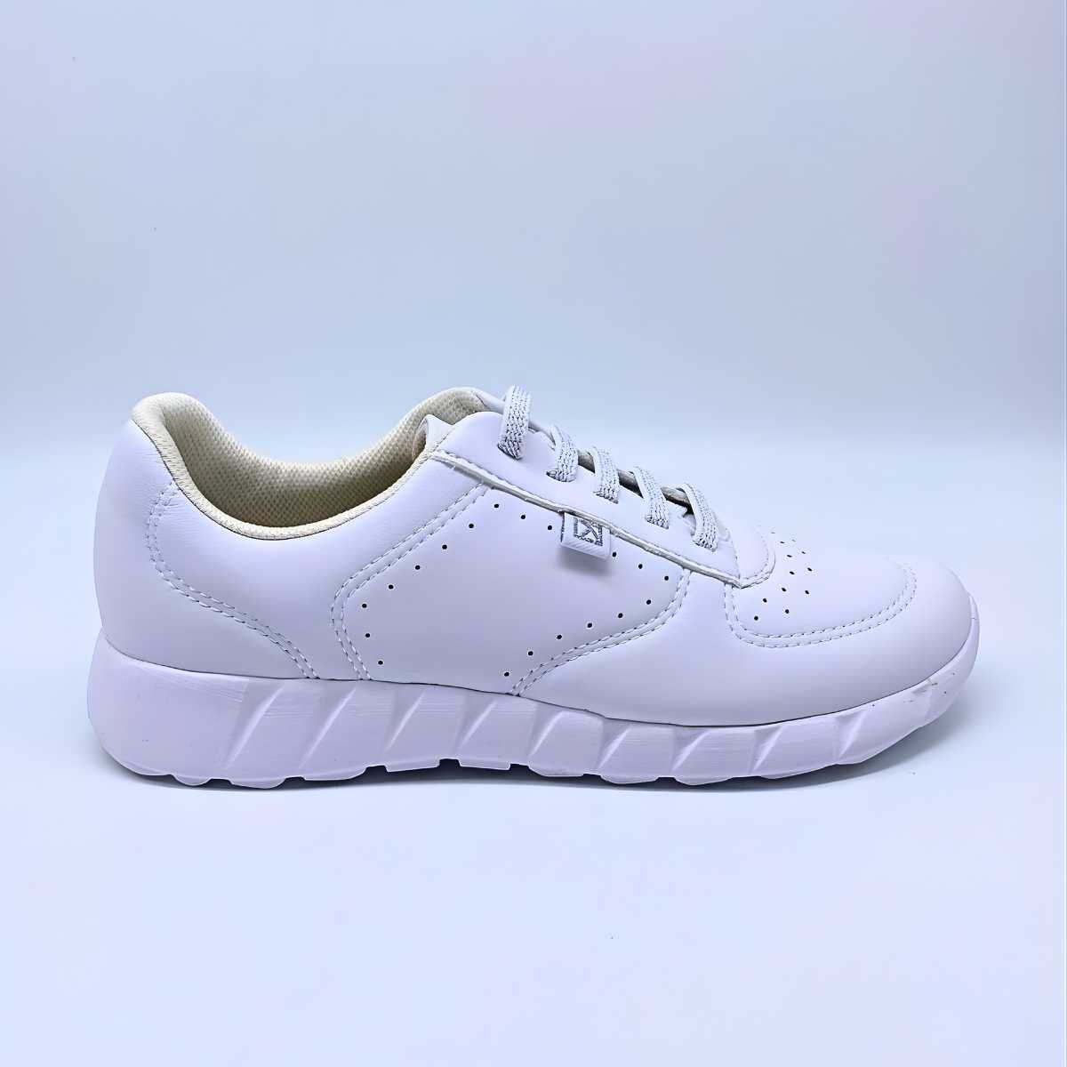 Tênis Feminino Piccadilly Branco Casual Elastico Leve 970110 Branco 2