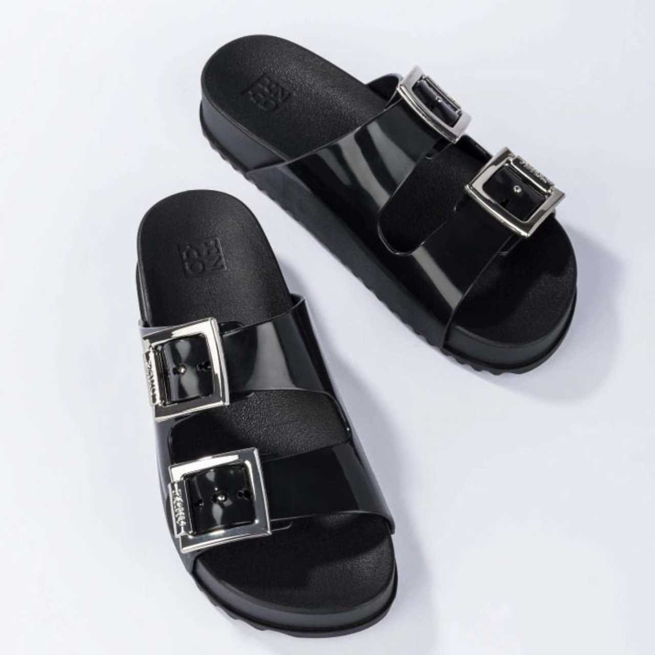 Chinelo Slide Feminino Partner Iii Zaxy 18063 Preto 3