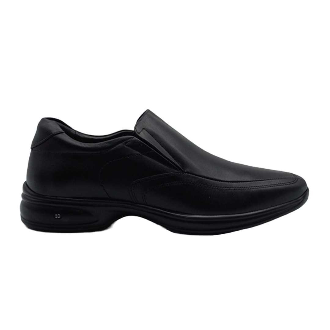 Sapato Social De Couro Flexivel Masculino 71455 Jota Pe 3d Vision
