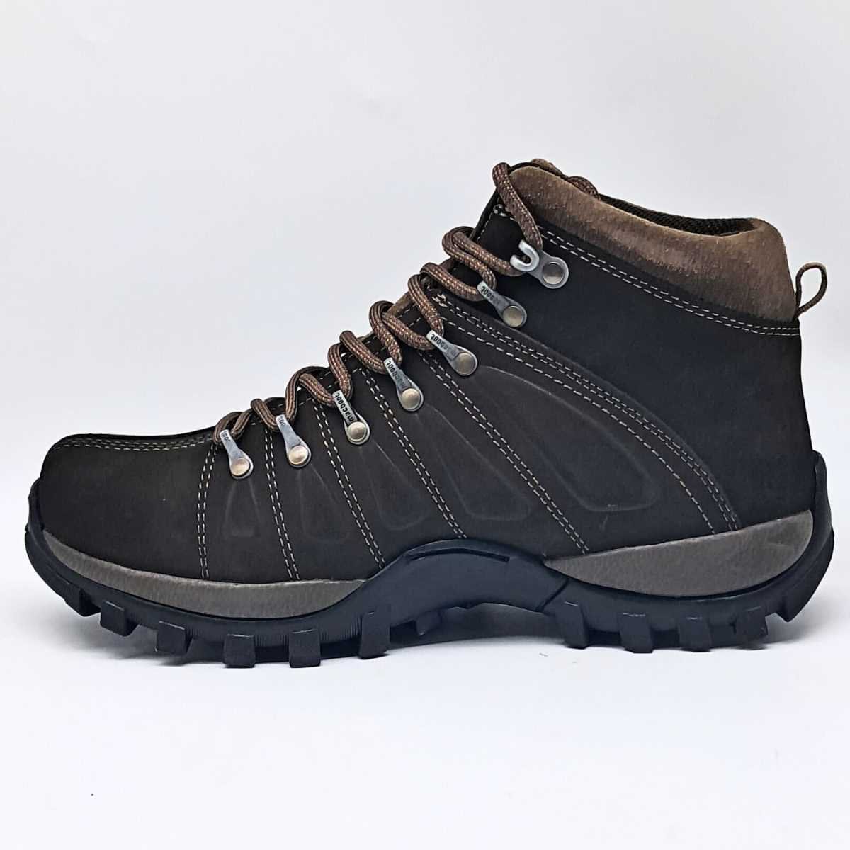 Bota Macboot Cano Alto Masculino Adventure Uira02 Café 2